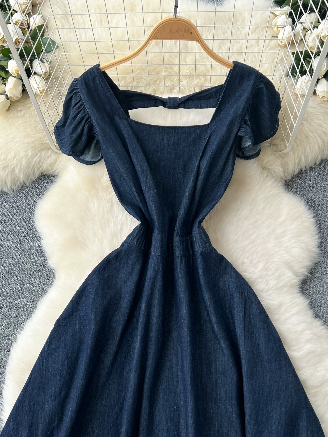Gloria denim dress DD81 images